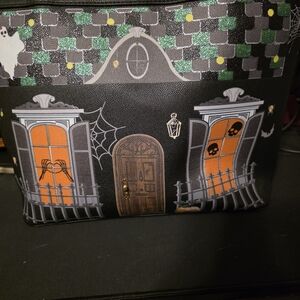 Betsey Johnson Halloween Haunted House Themed Bag